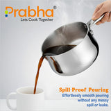 Elante Tri-Ply Curve Tea & Coffee Warmer With Lip – 1.2L, 14cm