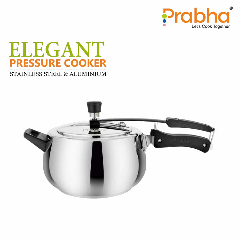 Elegant Stainless Steel Pressure Cooker 5L