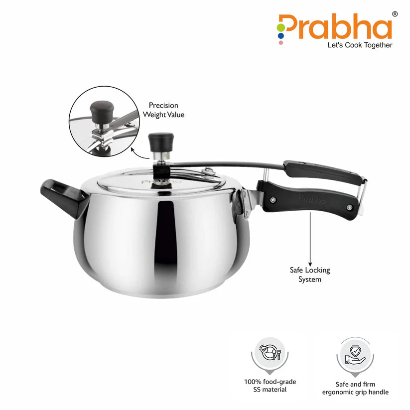 Elegant Stainless Steel Pressure Cooker 5L