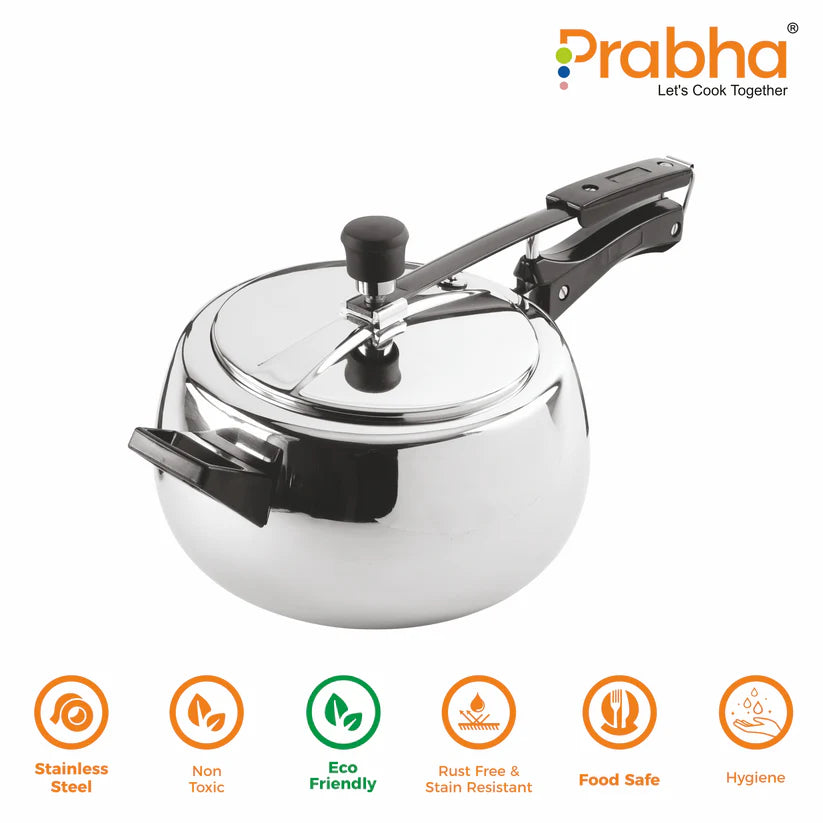 Elegant Stainless Steel Pressure Cooker 5L
