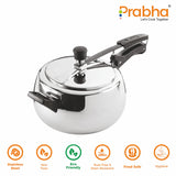 Elegant Stainless Steel Pressure Cooker 5L