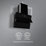 CHD-ELI60FLE-IND 60cm Filterless Wall Mounted Chimney Eliteo Inclined Series