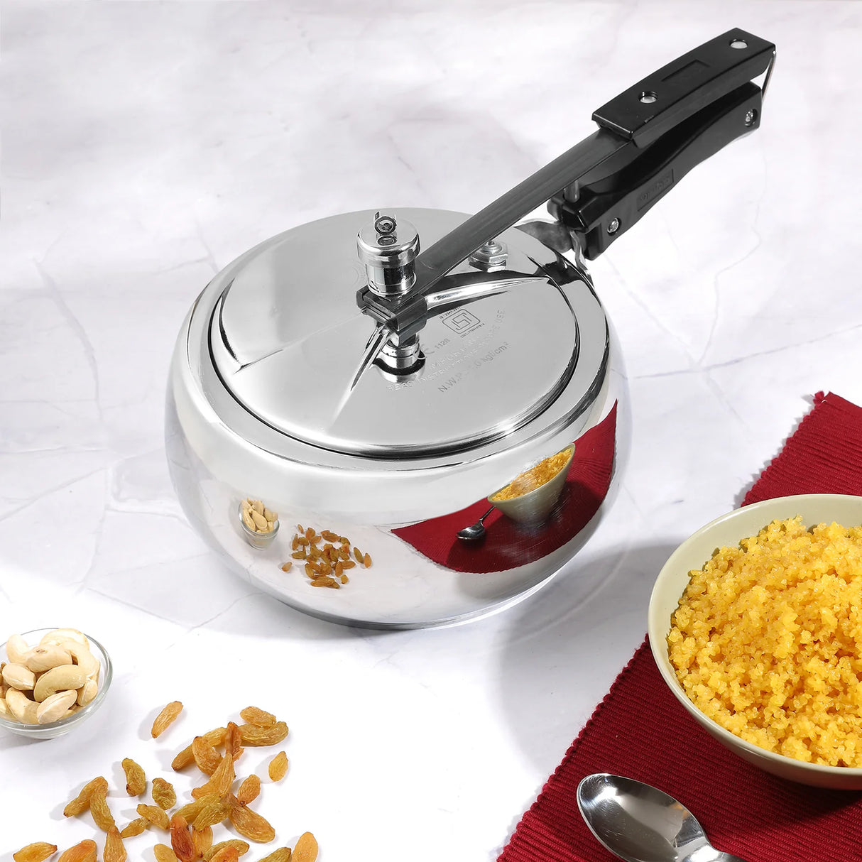 Europa Stainless Steel Inner Lid Pressure Cooker - 3 Litre