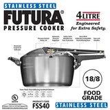 Futura Stainless Steel 4 Litre (FSS40)