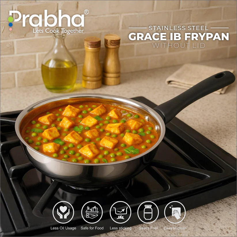 Grace IB Frypan Without Lid – 2.2L, 26cm