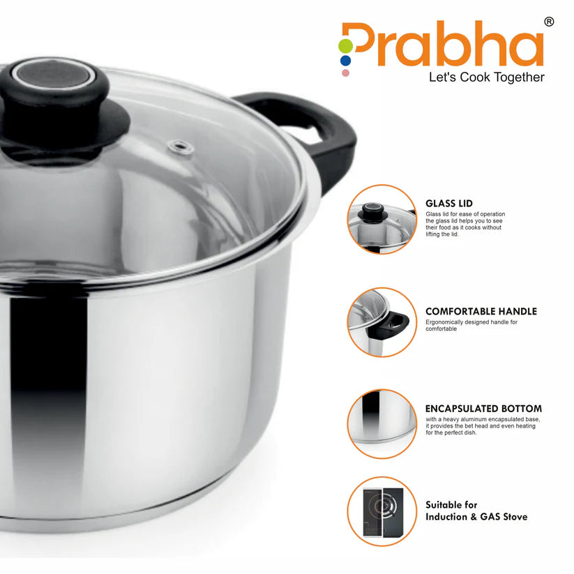 Grace IB Casserole With Lid – 5.3L, 24cm