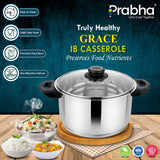 Grace IB Casserole With Lid – 5.3L, 24cm
