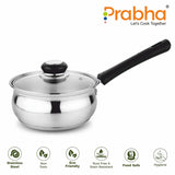 Grace IB Belly Saucepan With Lid – 1.4L, 16cm