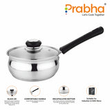 Grace IB Belly Saucepan With Lid – 1.4L, 16cm
