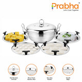 Grace IB Multi Kadhai Plain (6 Plates) 28cm