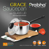 Grace IB Saucepan With Lid – 1.2L, 14cm