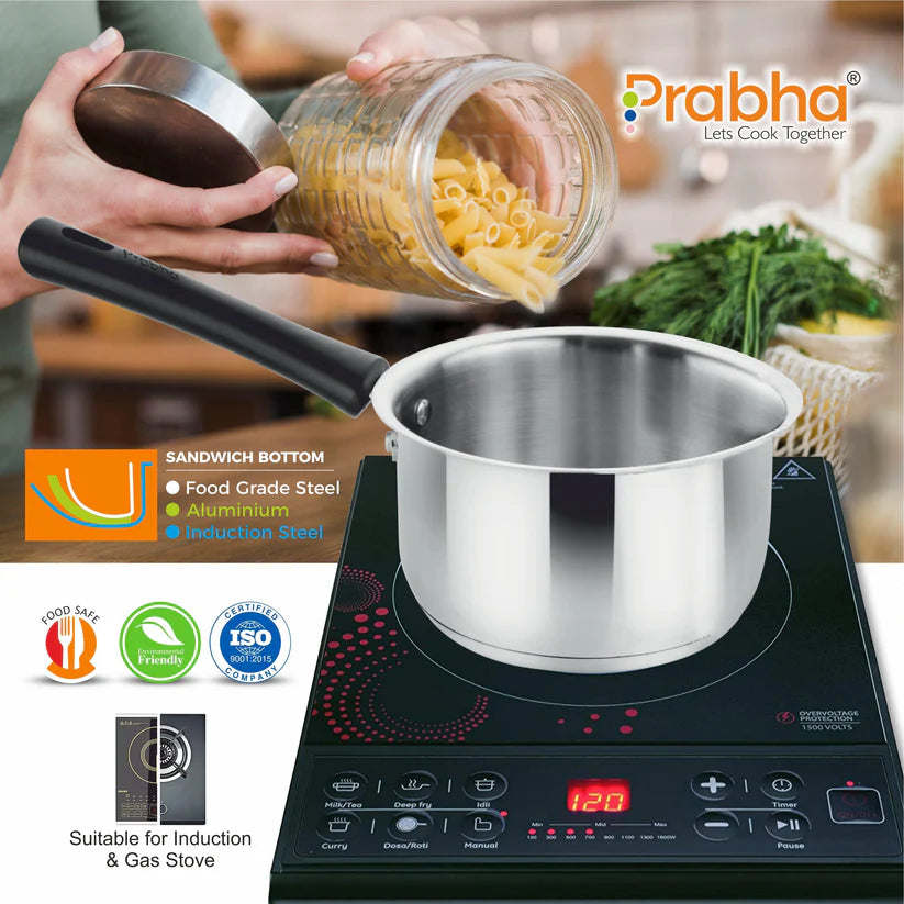 Grace IB Saucepan Without Lid –1.2L, 14cm