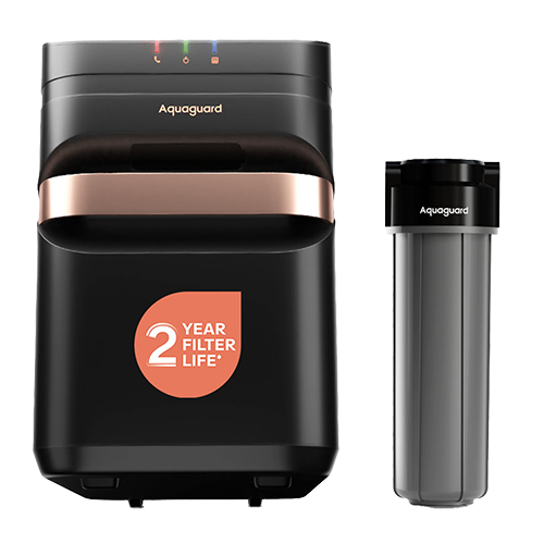 Aspire Designo 2X UTC UV + UF Water Purifier | 2 Year Filter Life | With Mega Sediment Filter