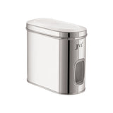 Stainless Steel Capsule Shape Galaxy Window Canister with Unbreakable Steel Lid, 1.2L