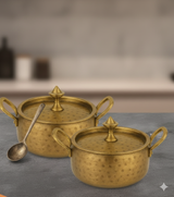 Rustic Serveware Kadhai Pan Set