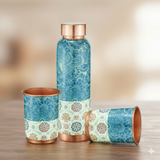 Oreo Graphica Sky Blue Copper Set