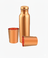 Regalea Matt Ember Copper Bottle Set (BZ-1041)