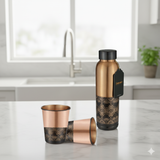 Emerald Water Bottle & Tumbler Set