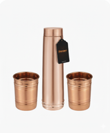 Regalea Tower Fancy Matt Copper Bottle Set