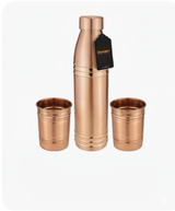 DR Fancy Matt Copper Bottle Set (BZ-1012)
