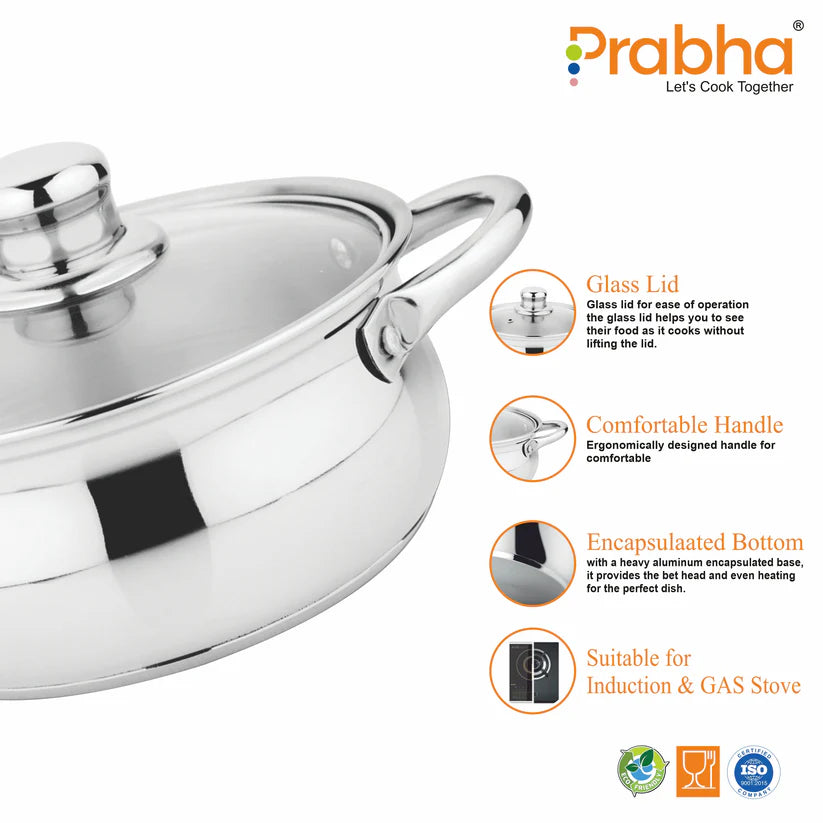 Grace IB Belly Pot With Lid – 2L, 18cm