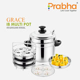 Prabha Grace IB Multi Pot (4+4 Plates)