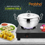 Grace IB Mini Multi Kadhai Plain With 4 Plates