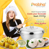 Prabha Grace IB Mini Multi Kadhai Hammered 20cm (4 Plates)