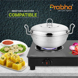 Prabha Grace IB Mini Multi Kadhai Hammered 20cm (4 Plates)