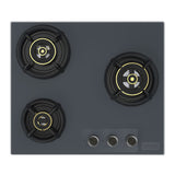 Graphite 3 Burner 60 CM Hob