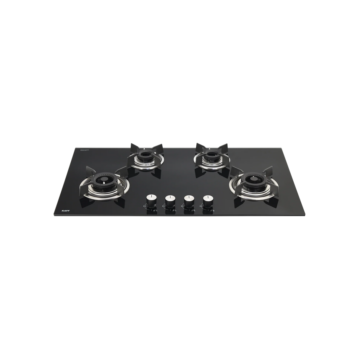 HBR 904 A 4 Burner Built-In Hob with Brass Burners, Auto Ignition & Tempered Glass