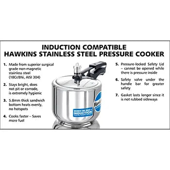 Stainless Steel (Tall) 3 Litre (HSS3T)