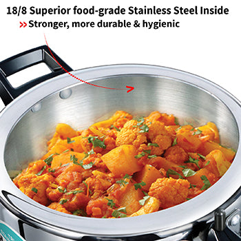 Tri-Ply Stainless Steel 3.5 Litre (HSST35)