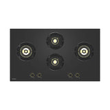Augusta 490 90cm Built In Hob with 4 Full Brass Burners, Electric Auto Ignition & Flame Failure Safety – 538.61.268
