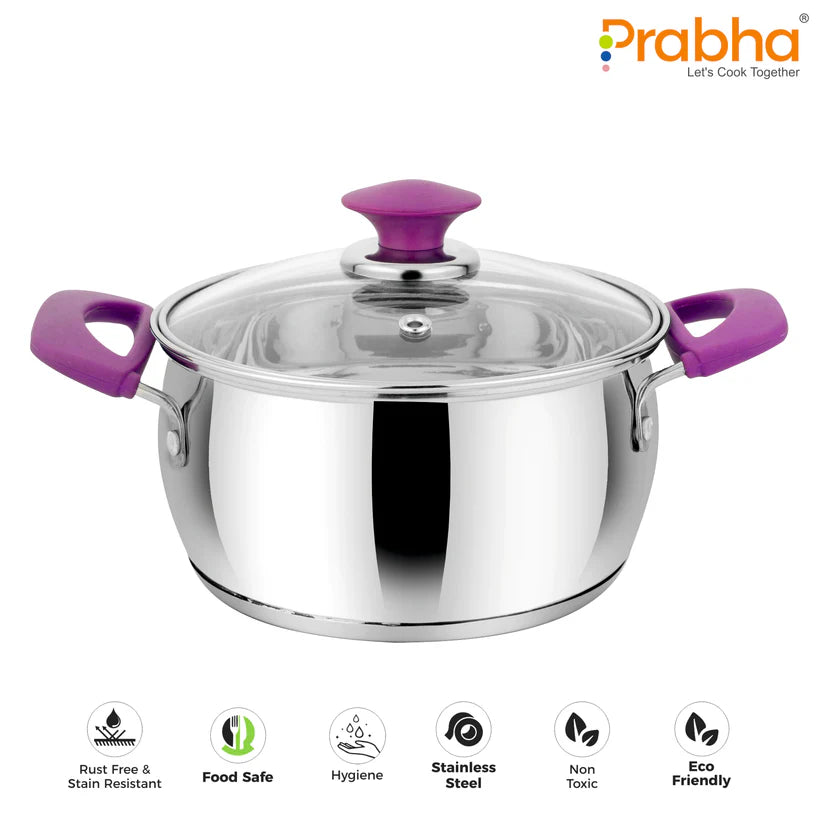 Ib Marina Casserole With Glass Lid 1.2L