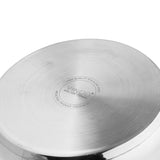 Stainless Steel Pasta Pot and Rice Cooker with Strainer Lid - 4 Litre