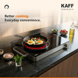 TIR36 Infrared Induction Cooktop with 3 Presets, 2200W Power & Touch + Knob Control