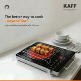 TIR36 Infrared Induction Cooktop with 3 Presets, 2200W Power & Touch + Knob Control