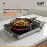 TIR36 Infrared Induction Cooktop with 3 Presets, 2200W Power & Touch + Knob Control