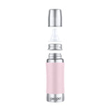Pexpo Jack & Jill Stainless Steel Feeding Baby Bottle 250 ML Silver Blue