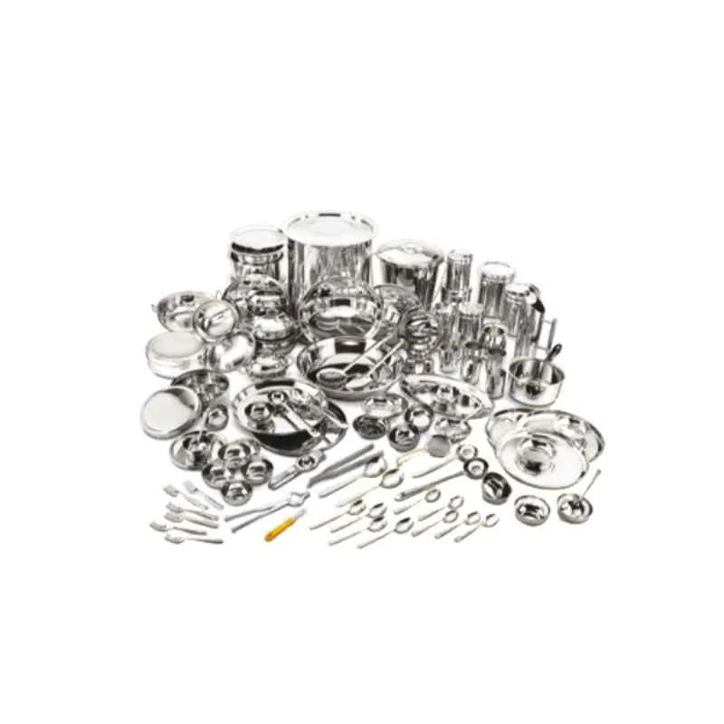 Bandhan 108 Pcs Stainless Steel Dinner Set