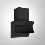 LYNN 60 DC Wall Mounted Chimney – Filterless Auto Clean, 1600 m³/h Airflow, Black Glass Finish