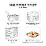 Egg Boiler with free Egg Poaching Tray (EB-01)