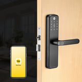 Zuri S (Black) Smart Lock with 5 way unlocking