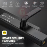 Zuri S (Black) Smart Lock with 5 way unlocking