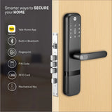 Yale Zuri Smart Lock (Black) with 5 way unlocking