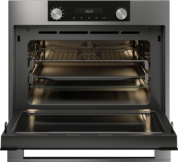 OM8437S Built-In Solo Microwave Oven Stainless Steel 535.30.210