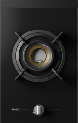 HG8313BGB1 1 Burner Gas Hob 33cm Black Glass 538.60.773