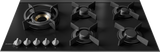 HG8953BGB1 5 Burner Gas Hob 90cm Black Glass 538.60.789