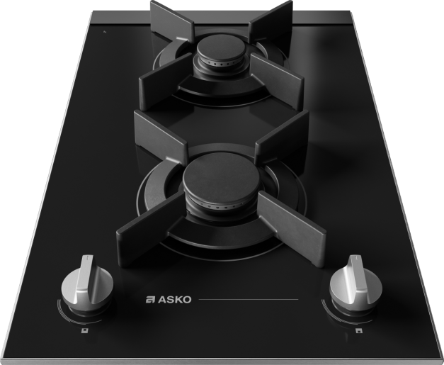 HG8320BGB1 2 Burner Gas Hob 33cm Black Glass 538.60.763